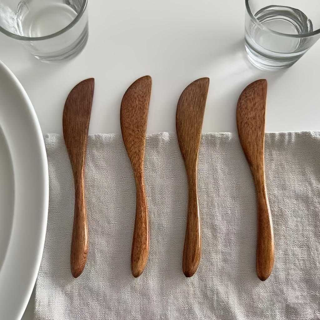 Kitchen Gadgets In Japan - 1개입 나무 마멀레이드 나이프 일본 버터
