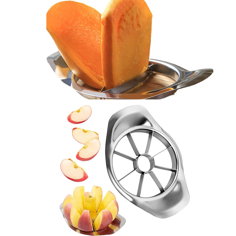 Apple Corer Slicer - 스테인레스 스틸 망고 커터 애플 슬라이서