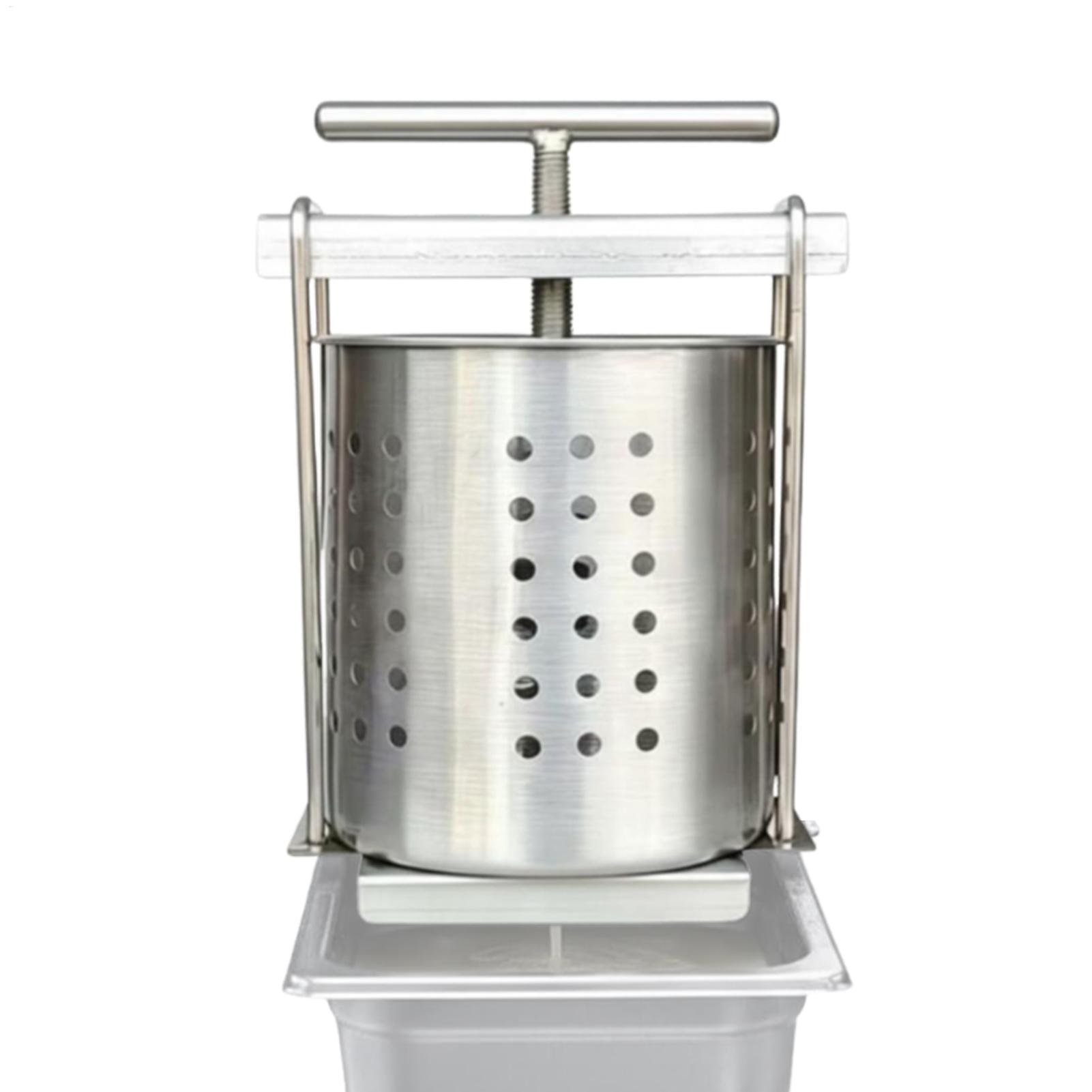 Kitchen Gadgets Juicer - 2.5L 스테인리스 스틸 과일 와인 프레스,