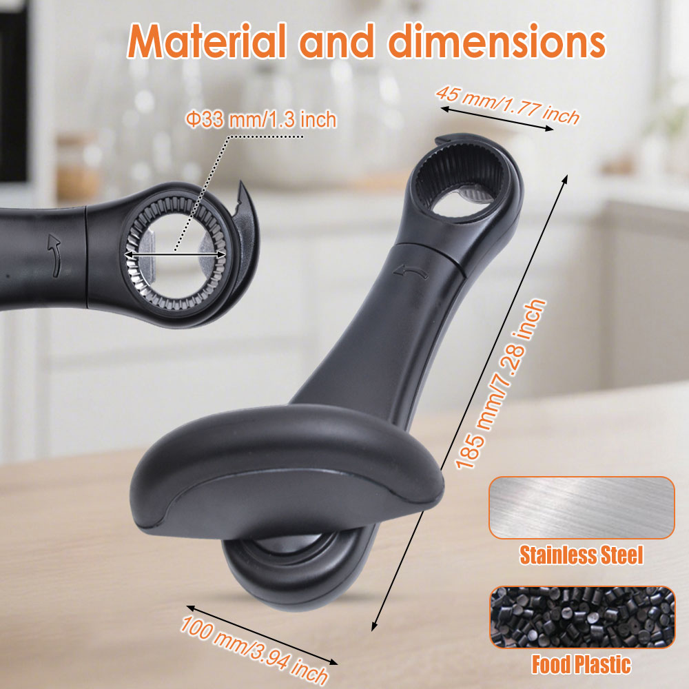 Kitchen Gadgets That Are Useful - 안전한 수동 캔 오프너 다기능 간편