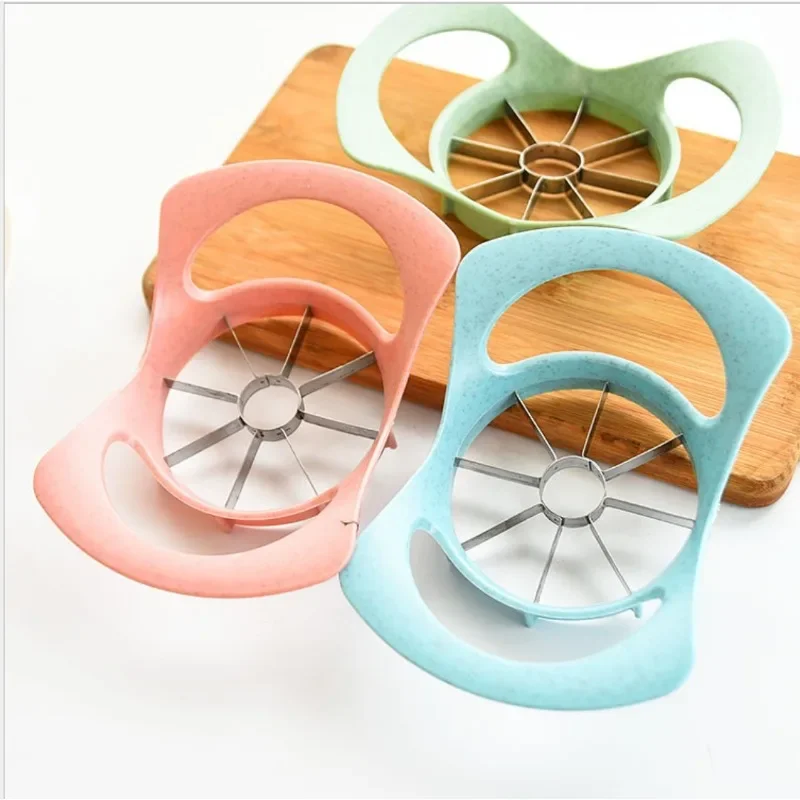 Apple Corer Slicer - 다기능 밀 빨대 스테인레스 스틸 과일