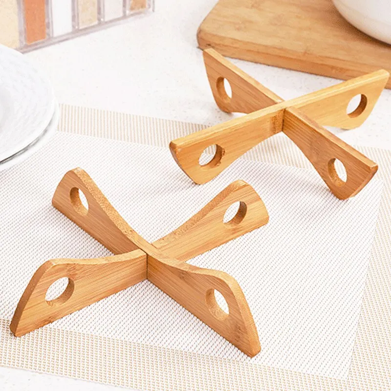 Kitchen Gadgets In Japan - Tapete 1pcs 이동식 나무 패드 내구성이