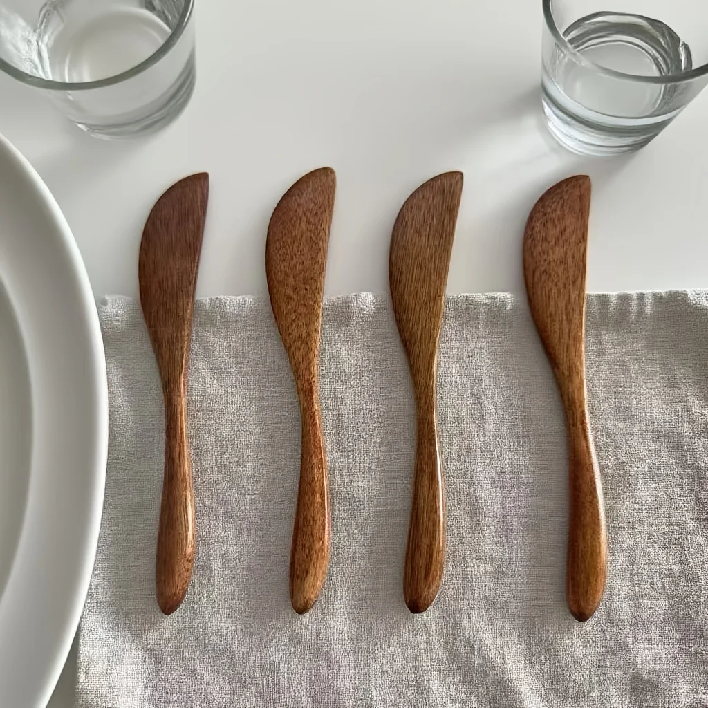 Kitchen Gadgets In Japan - 1개입 나무 마멀레이드 나이프 일본 버터