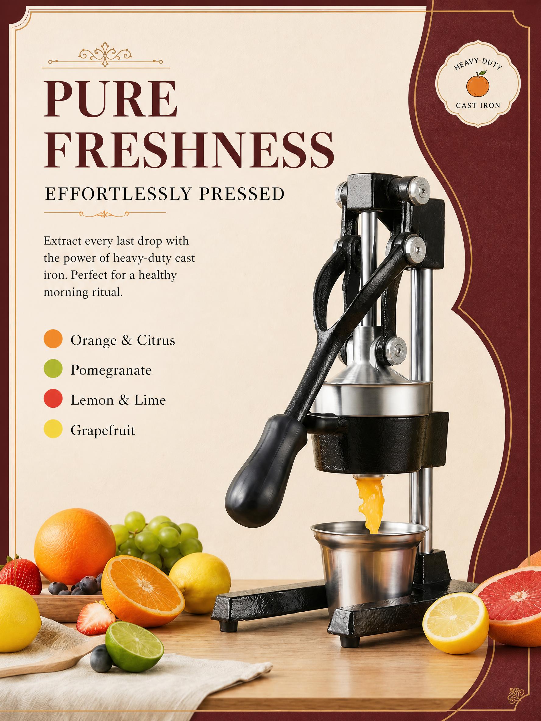 수동 주서기, 수동 감귤류 착즙기, 400ml 컵이 포 - Kitchen Gadgets Juicer 리뷰 및 가격