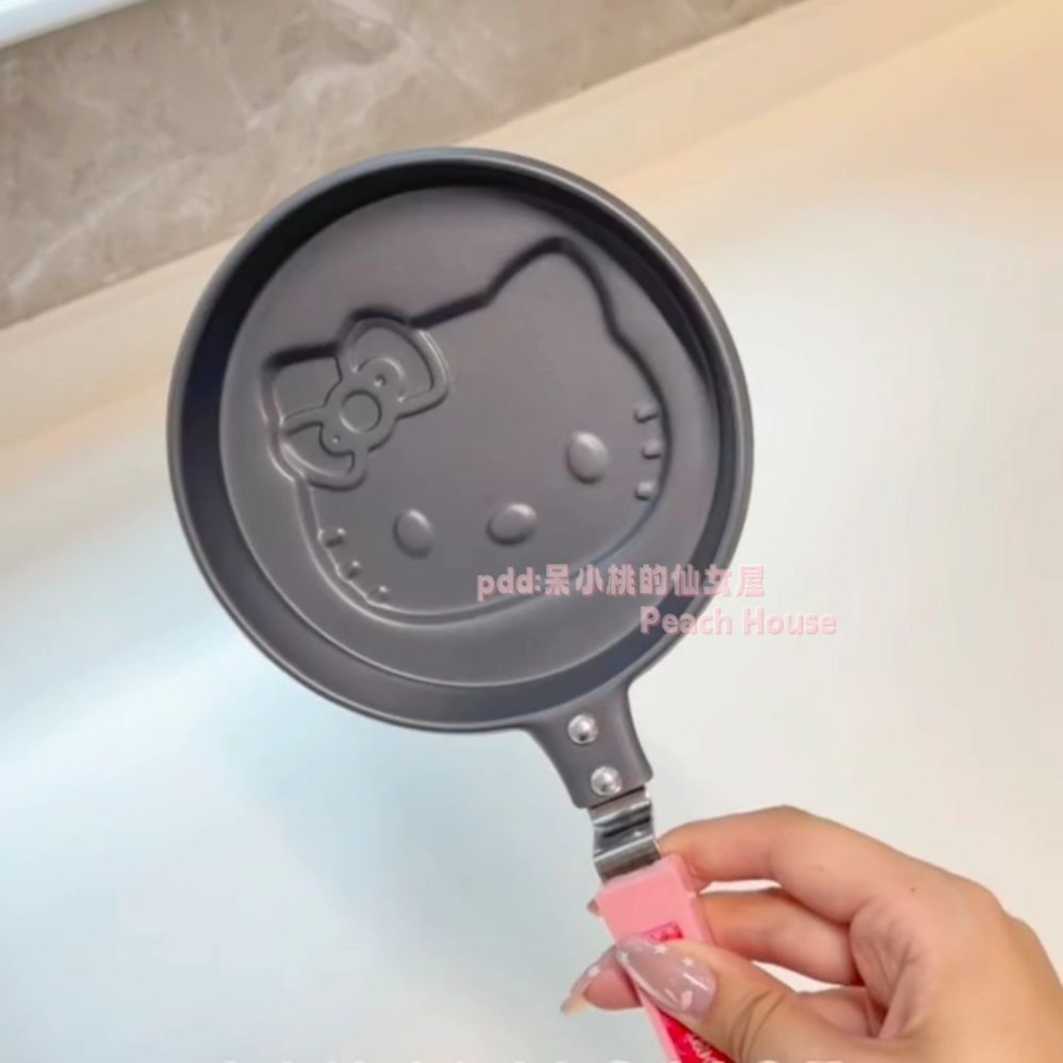 귀여운 산리오 헬로키티 미니 논스틱 만화 팬케이크 계란 - Kitchen Gadgets In Japan 리뷰 및 가격