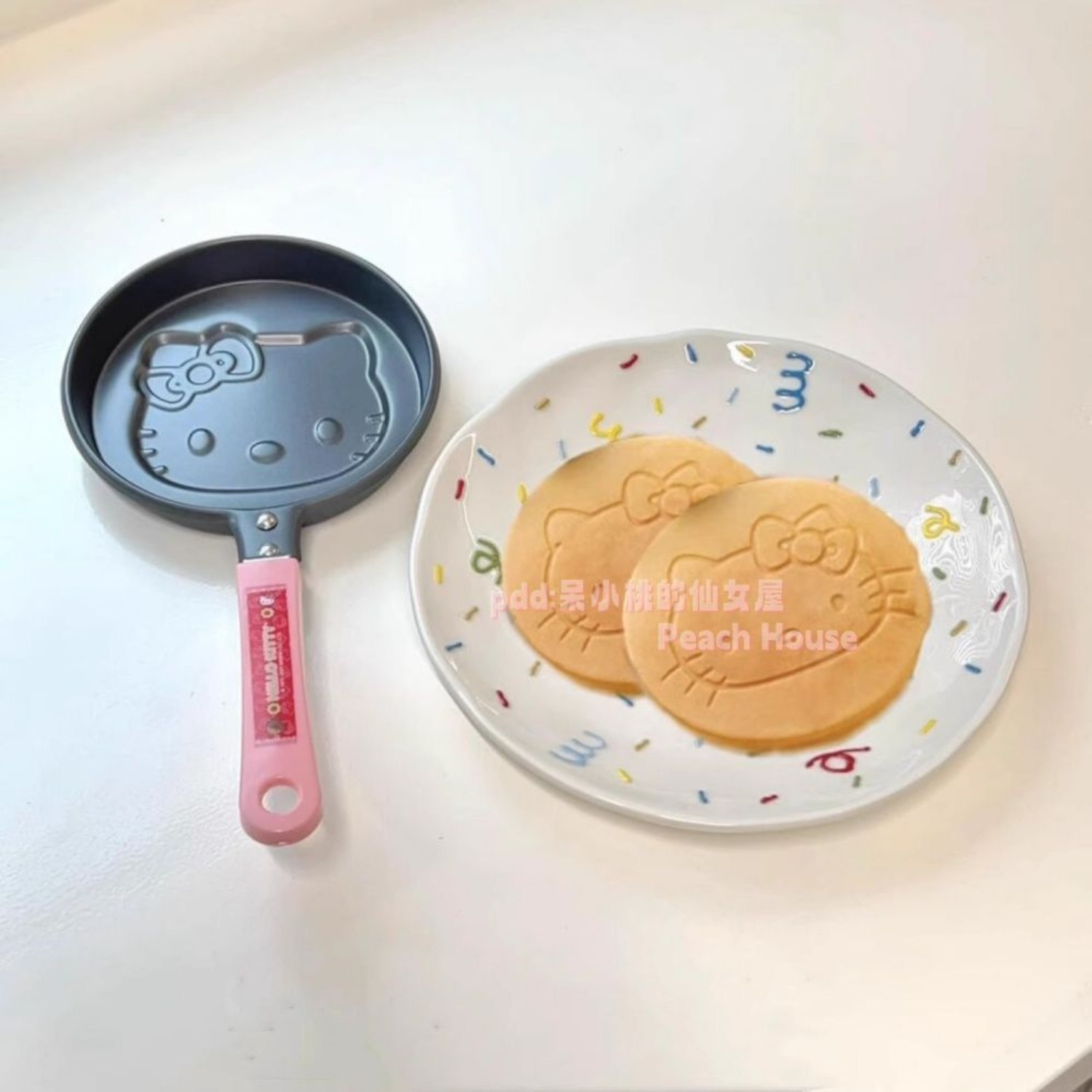 귀여운 산리오 헬로키티 미니 논스틱 만화 팬케이크 계란 - Kitchen Gadgets In Japan 리뷰 및 가격