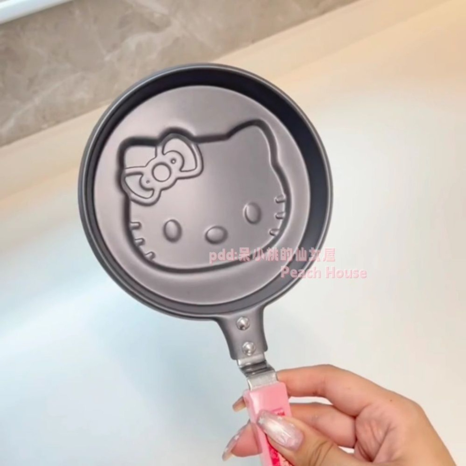 귀여운 산리오 헬로키티 미니 논스틱 만화 팬케이크 계란 - Kitchen Gadgets In Japan 리뷰 및 가격