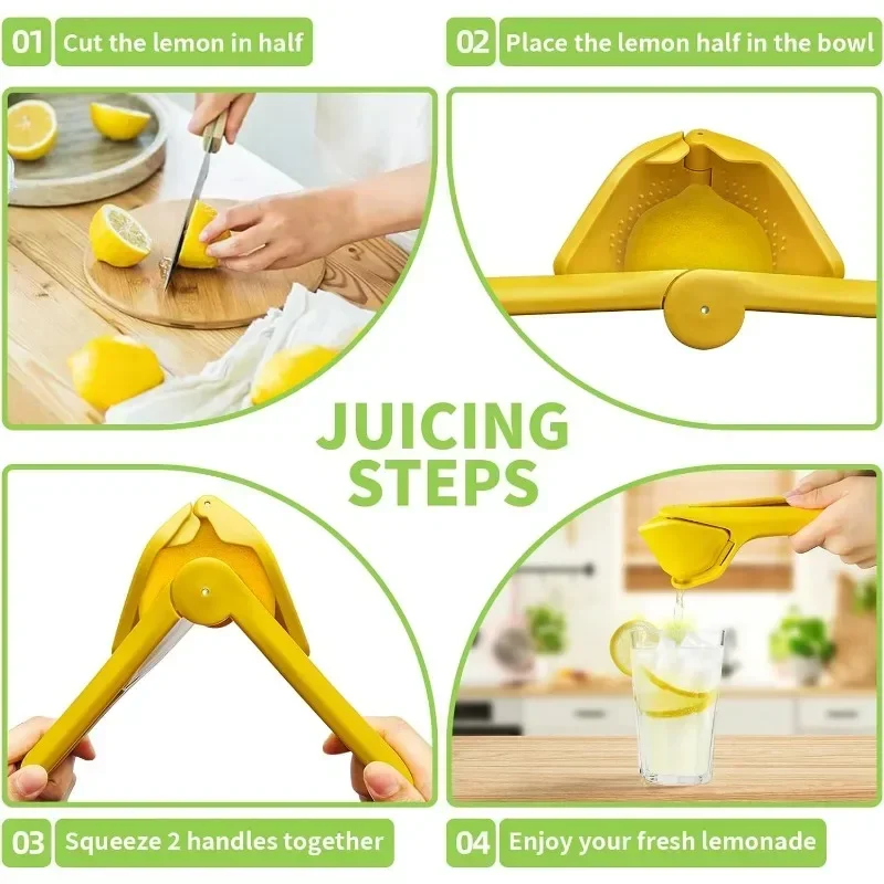 새로운 주방 도구 레몬 스퀴저 수동 레몬 과일 간편하게 - Kitchen Gadgets Juicer 리뷰 및 가격
