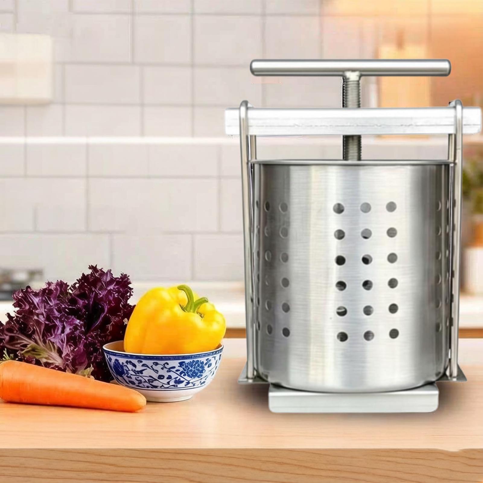 2.5L 스테인리스 스틸 과일 와인 프레스, 수동 꿀  - Kitchen Gadgets Juicer 리뷰 및 가격