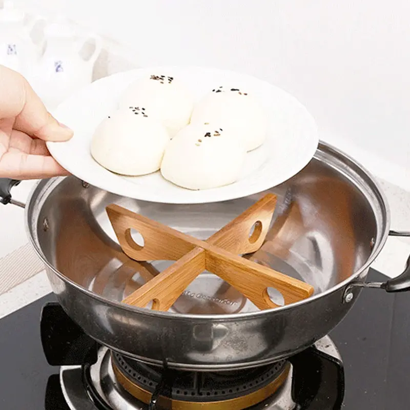 크로스 트레이 홀더 나무 이동식 테이블 매트 열 방지  - Kitchen Gadgets In Japan 리뷰 및 가격