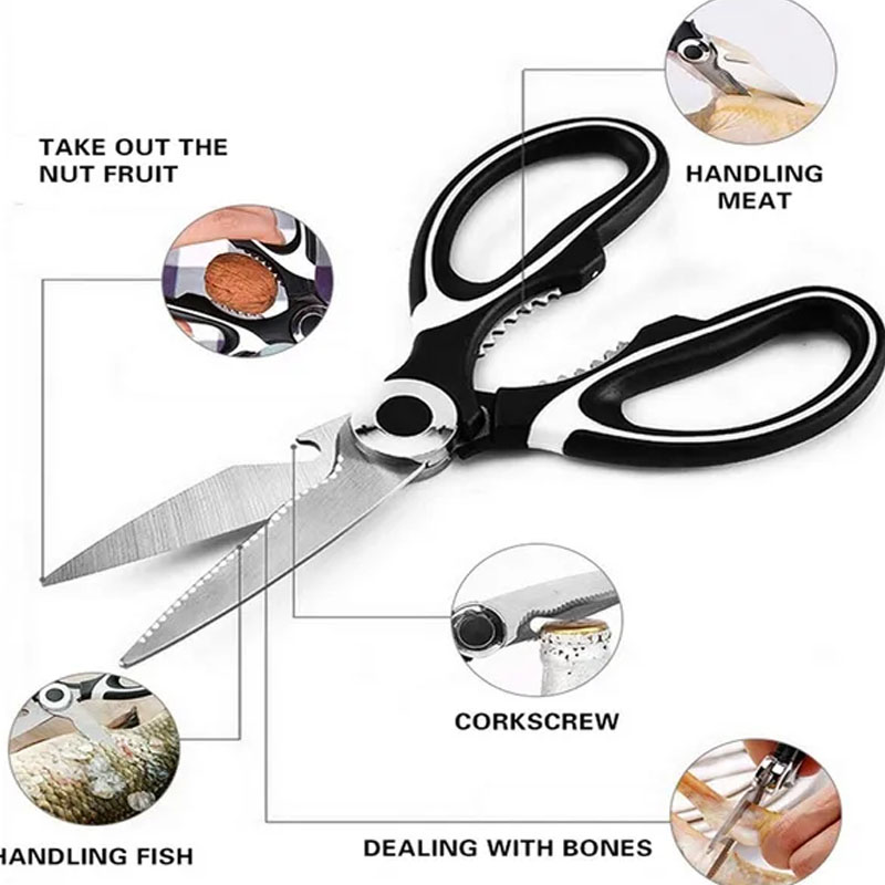 스테인레스 스틸 가위 다기능 가위 강력한 일본 닭 뼈  - Kitchen Gadgets In Japan 리뷰 및 가격