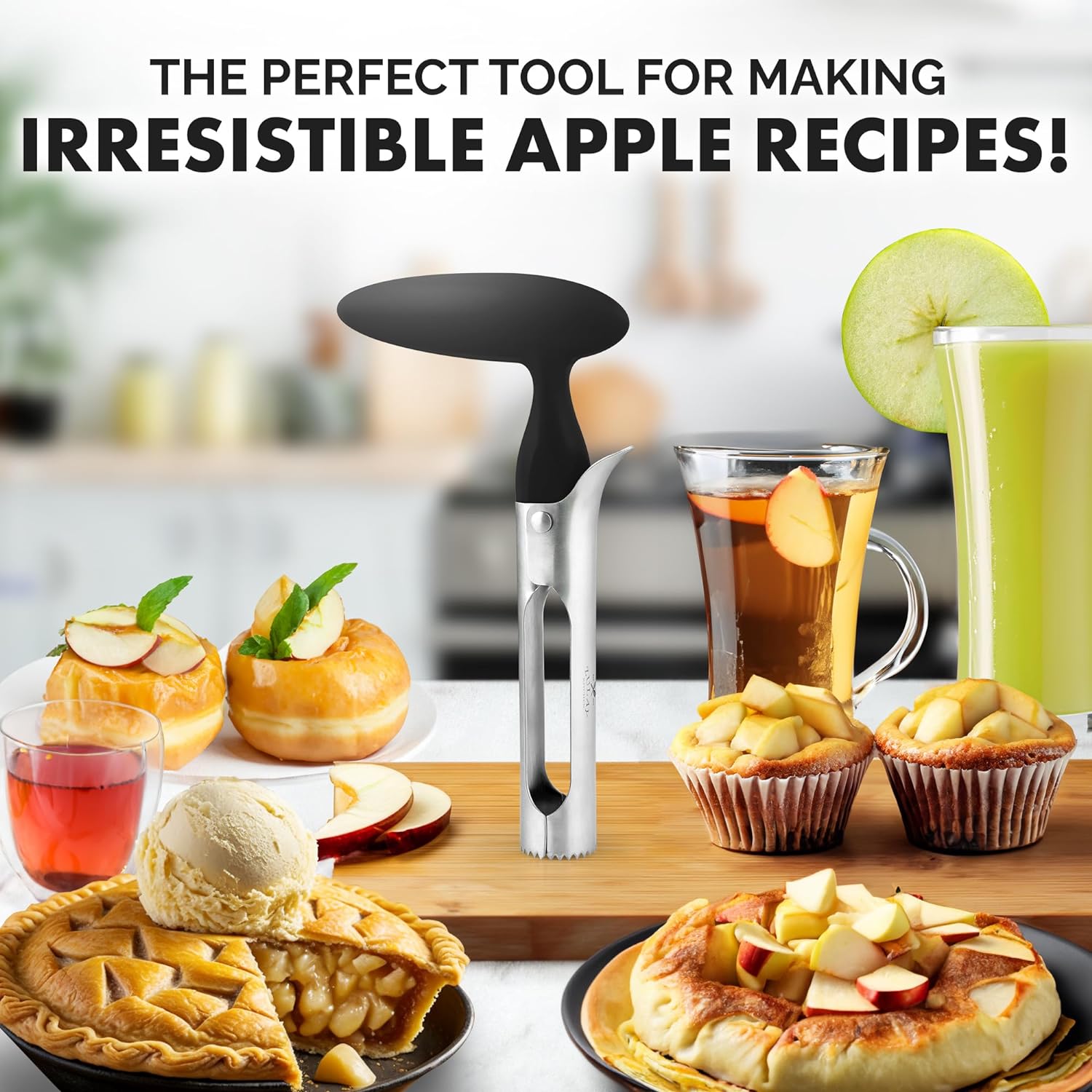 프리미엄 스테인레스 스틸 주방 애플 코어 도구, 울트라 - Apple Corer Slicer 리뷰 및 가격