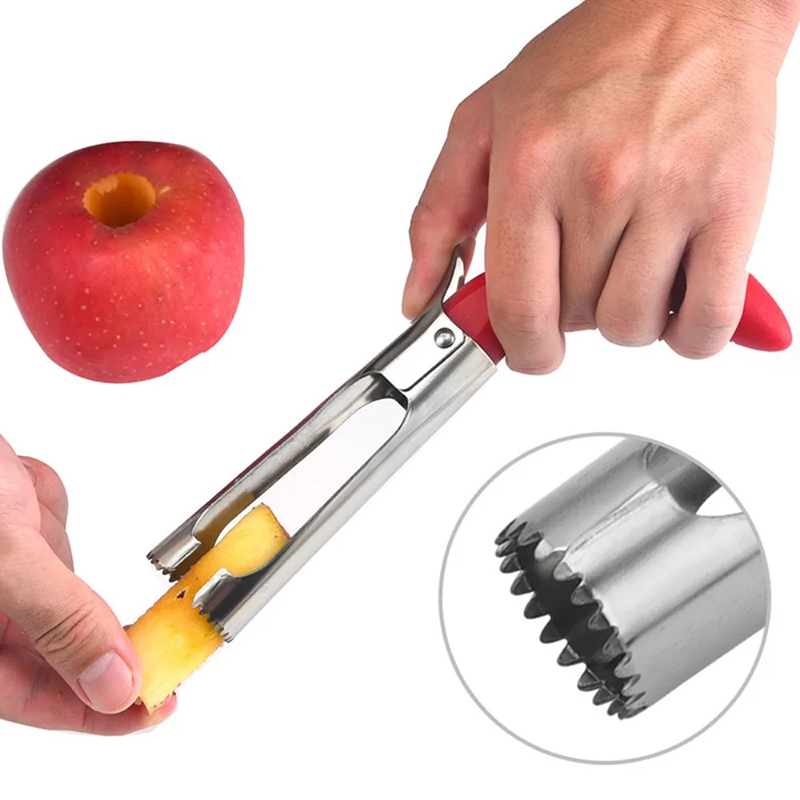 애플 코어러 스테인레스 스틸 과일 코어 커터, 배 애플 - Apple Corer Slicer 리뷰 및 가격