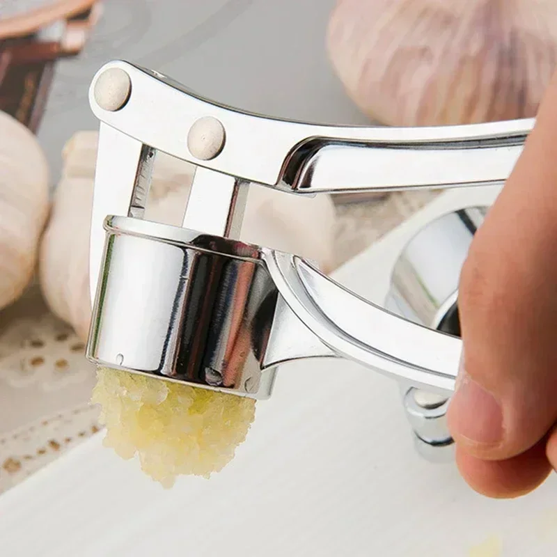수동 스테인리스 스틸 마늘 프레스 주방 도구, 가정용  - Kitchen Gadgets To Have 리뷰 및 가격