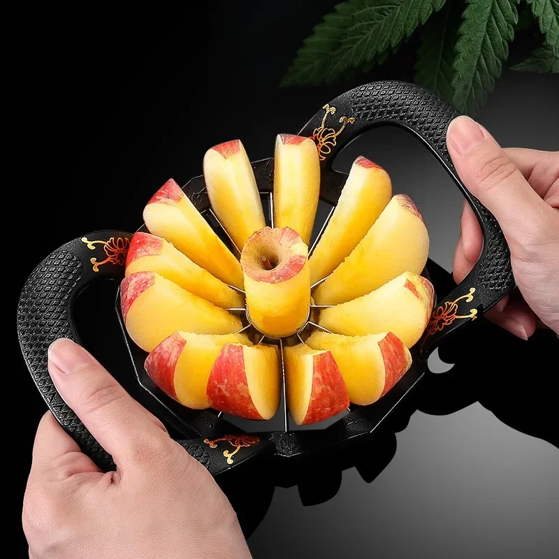 스테인리스 스틸 과일 절단 칼, 8/12날 사과 배 껍 - Apple Corer Slicer 리뷰 및 가격