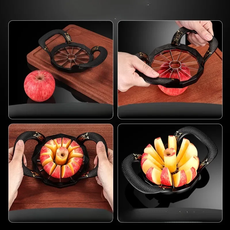 스테인리스 스틸 과일 절단 칼, 8/12날 사과 배 껍 - Apple Corer Slicer 리뷰 및 가격