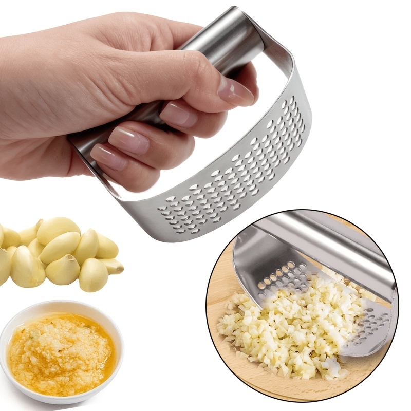 스테인리스 스틸 링형 수동 마늘 프레스 간편 세척 주방 - Kitchen Gadgets That Are Useful 리뷰 및 가격