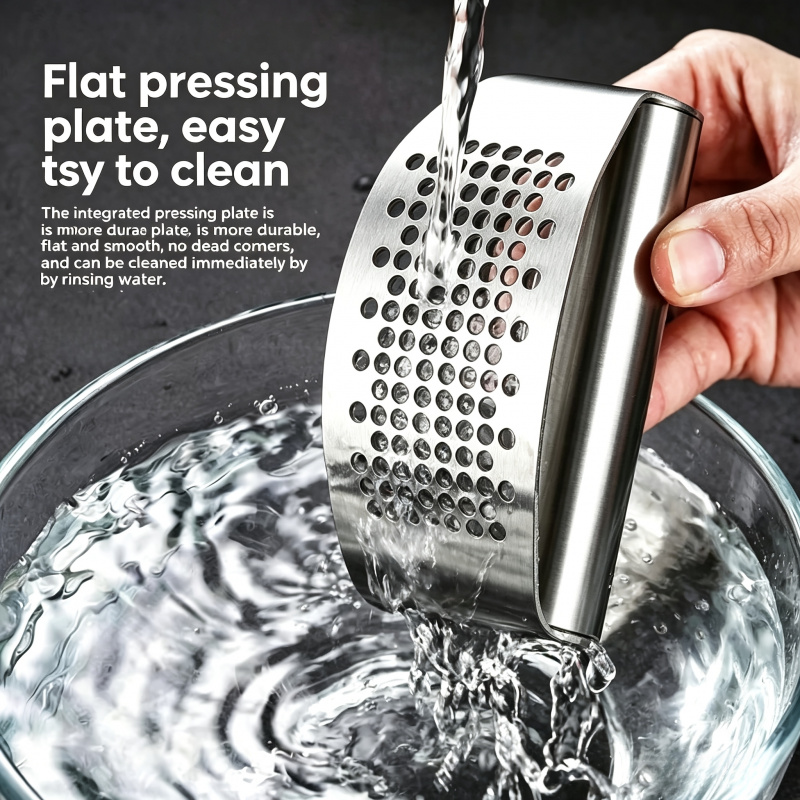 스테인리스 스틸 링형 수동 마늘 프레스 간편 세척 주방 - Kitchen Gadgets That Are Useful 리뷰 및 가격