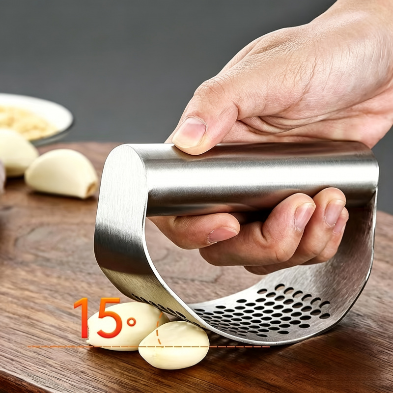 스테인리스 스틸 링형 수동 마늘 프레스 간편 세척 주방 - Kitchen Gadgets That Are Useful 리뷰 및 가격