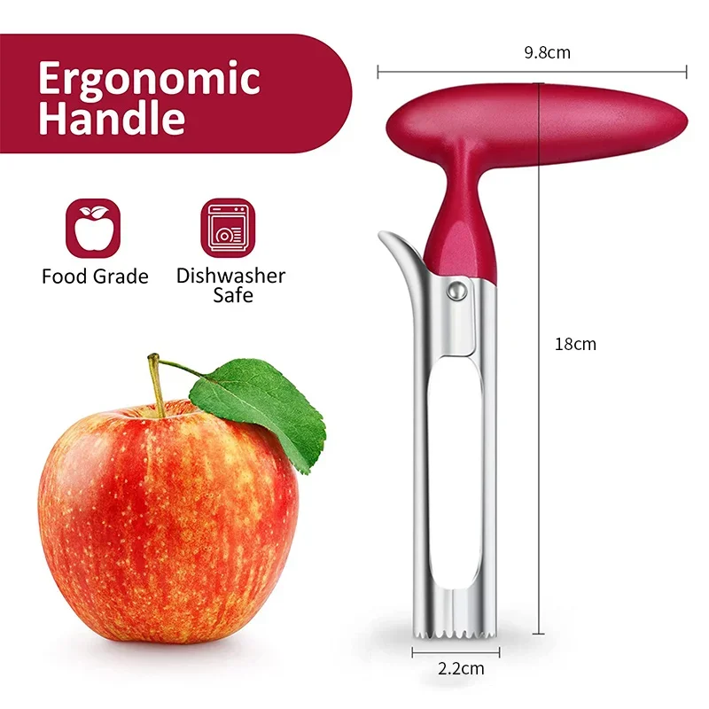 프리미엄 사과 코어러 스테인리스 스틸 사과 배 코어 제 - Apple Corer Slicer 리뷰 및 가격