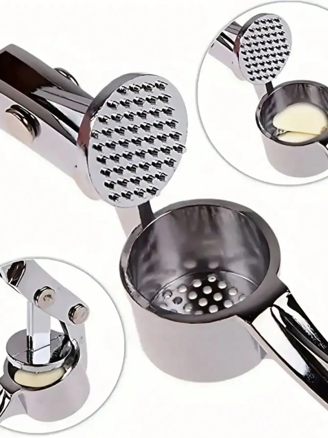 20261pc, 마늘 프레스, 세척 가능한 마늘 분쇄기 - Kitchen Gadgets Juicer 리뷰 및 가격