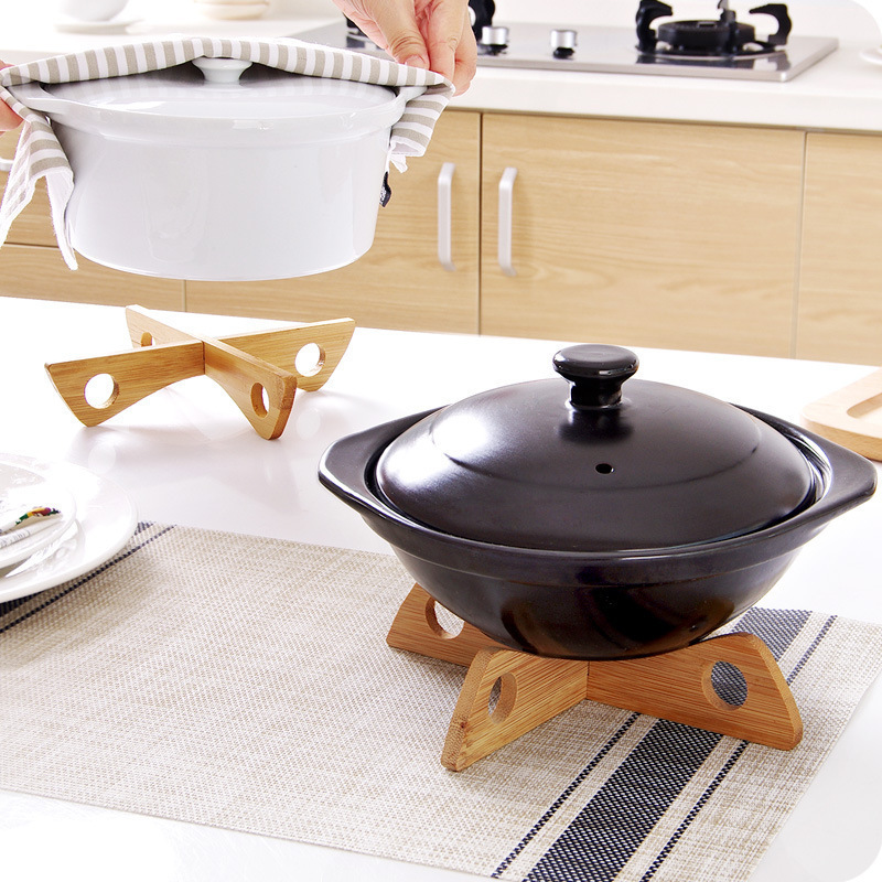 크로스 트레이 홀더 나무 이동식 테이블 매트 열 방지  - Kitchen Gadgets In Japan 리뷰 및 가격