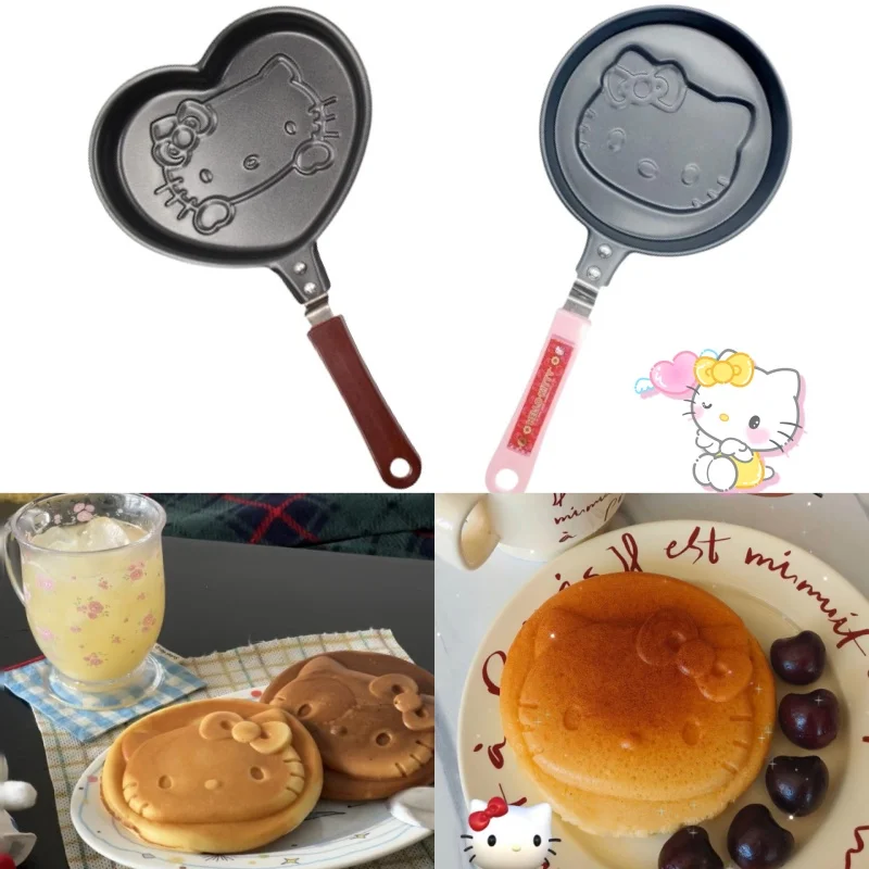 귀여운 헬로키티 미니 만화 팬케이크 계란 프라이팬 카와 - Kitchen Gadgets In Japan 리뷰 및 가격